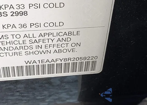 2024 Audi Q5 Premium Plus 45 Tfsi S Line Quattro from USA, damaged, VIN WA1EAAFY8R2059220